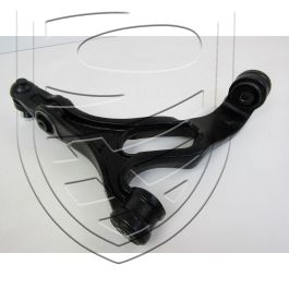 Bras transversal de suspension de roue avec coussinets caoutchouc et rotule-guide, inférieur, avant, droite pour Cayenne 955 957