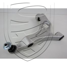 Bras transversal avec coussinets et rotule-guide, inférieur, avant, gauche pour Porsche 958 Cayenne