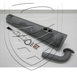 Kit d&rsquo;échappement avec tube sortie Ø45 mm et kit de montage pour Porsche 914/4 1,7L 1,8L