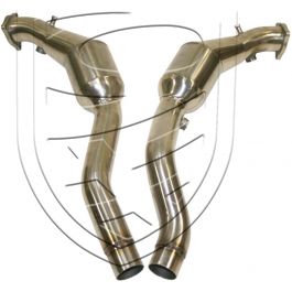 Kit Catalyseur / Pot Catalytique, Sport, 200 cellules, Inox pour Porsche 997 Mk1