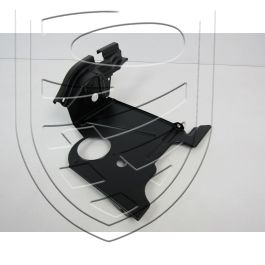 Plaque de métal à droite du moteur pour Porsche 964 C2/C4