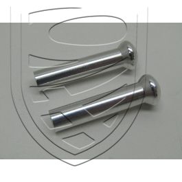 Kit de boutons de verouillage (2pc.). Aluminium pour Porsche 911 &rsquo;63-&rsquo;89 912