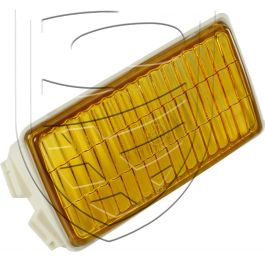 Verre de feu antibrouillard avant, droite, jaune pour Porsche 911 &rsquo;84-&rsquo;89