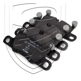 Kit de plaquettes de frein TEXTAR essieu arrière pour Porsche 991 Carrera S