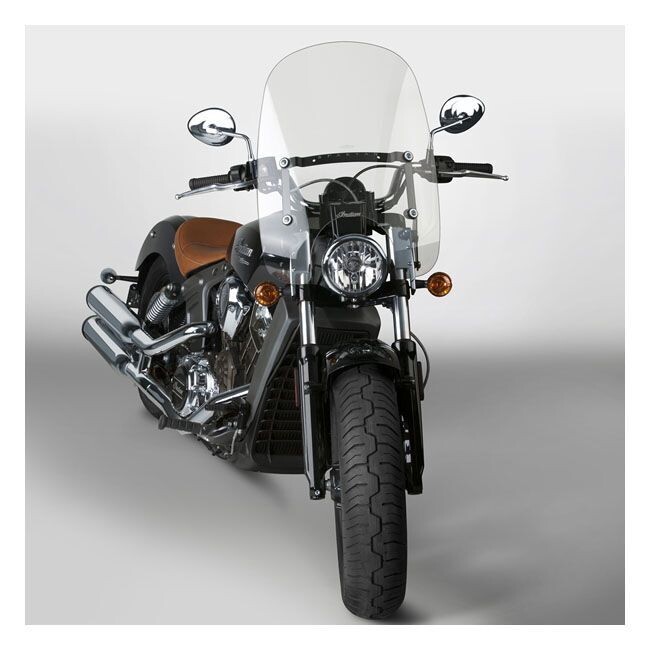 NC SPARTAN® QUICK RELEASE WINDSHIELD – CLEAR, 18.5 »