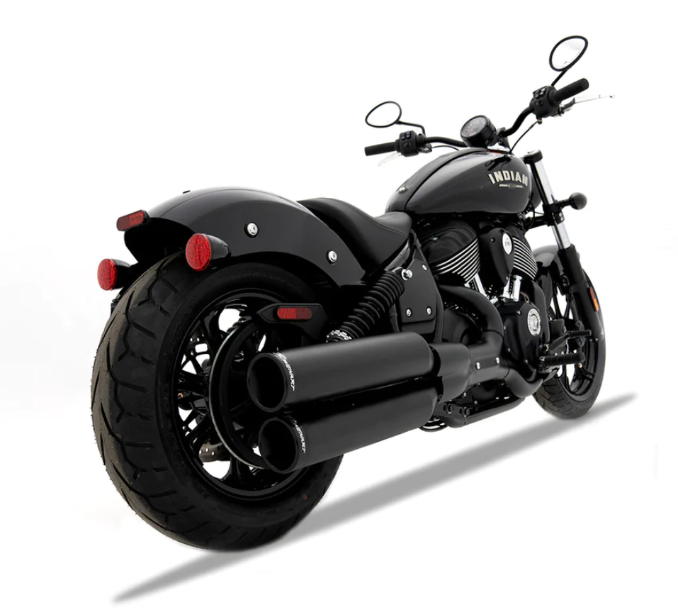 Silenciadores Slip-On Indian Chief de 4&Prime; Escapes