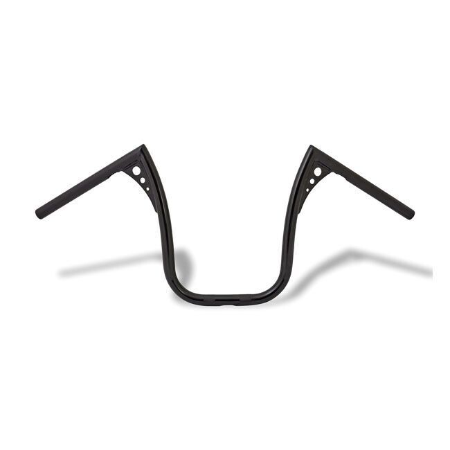 HOLD-ON HANDLEBAR, 12&Prime; RISE 1&Prime; BLACK