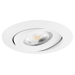 Yphix Spot encastrable Verona rond blanc arrondi avec ressorts de serrage
