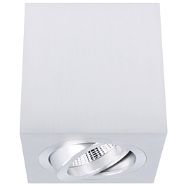 Yphix Spot en saillie Palermo aluminium carré orientable