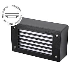 Fumagalli Applique murale Extraleti noir IP66 verre opaque avec grille incluse GX53 3W 3000K