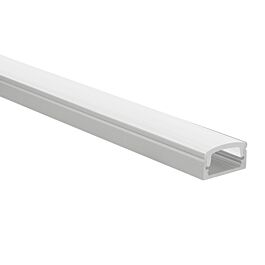 Yphix Profilé ruban LED Messina aluminium 1m avec couvercle opaque