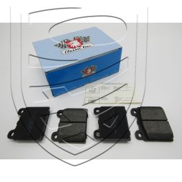 Jeu de plaquettes de frein avant, 15 mm pour Porsche 911 &rsquo;68-&rsquo;83