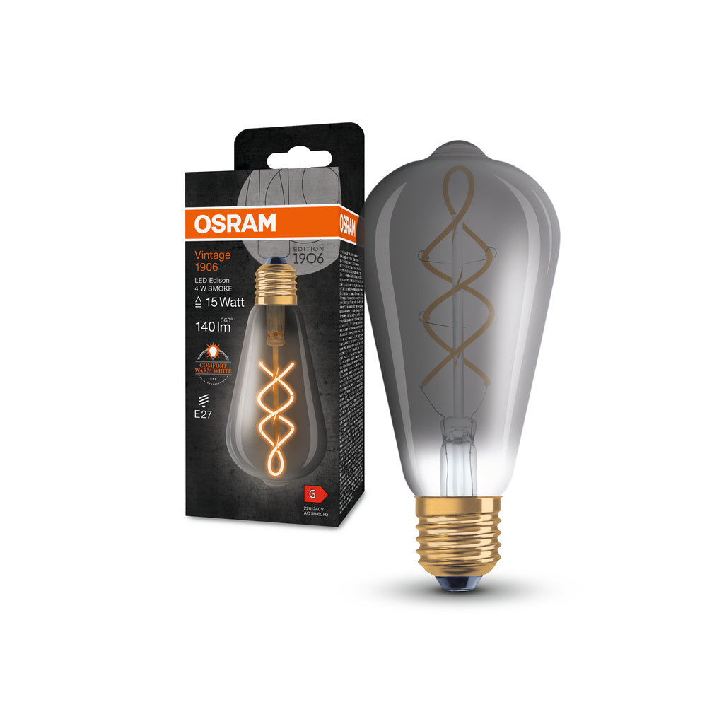OSRAM Vintage 1906® Classic Edison LED-Lampe, 4W, 140lm, E27