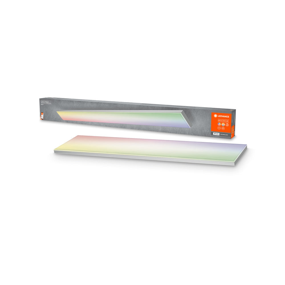 LEDVANCE Smart+ Planon Rectangulaire sans cadre. WIFI/TW/RVB 1200×100