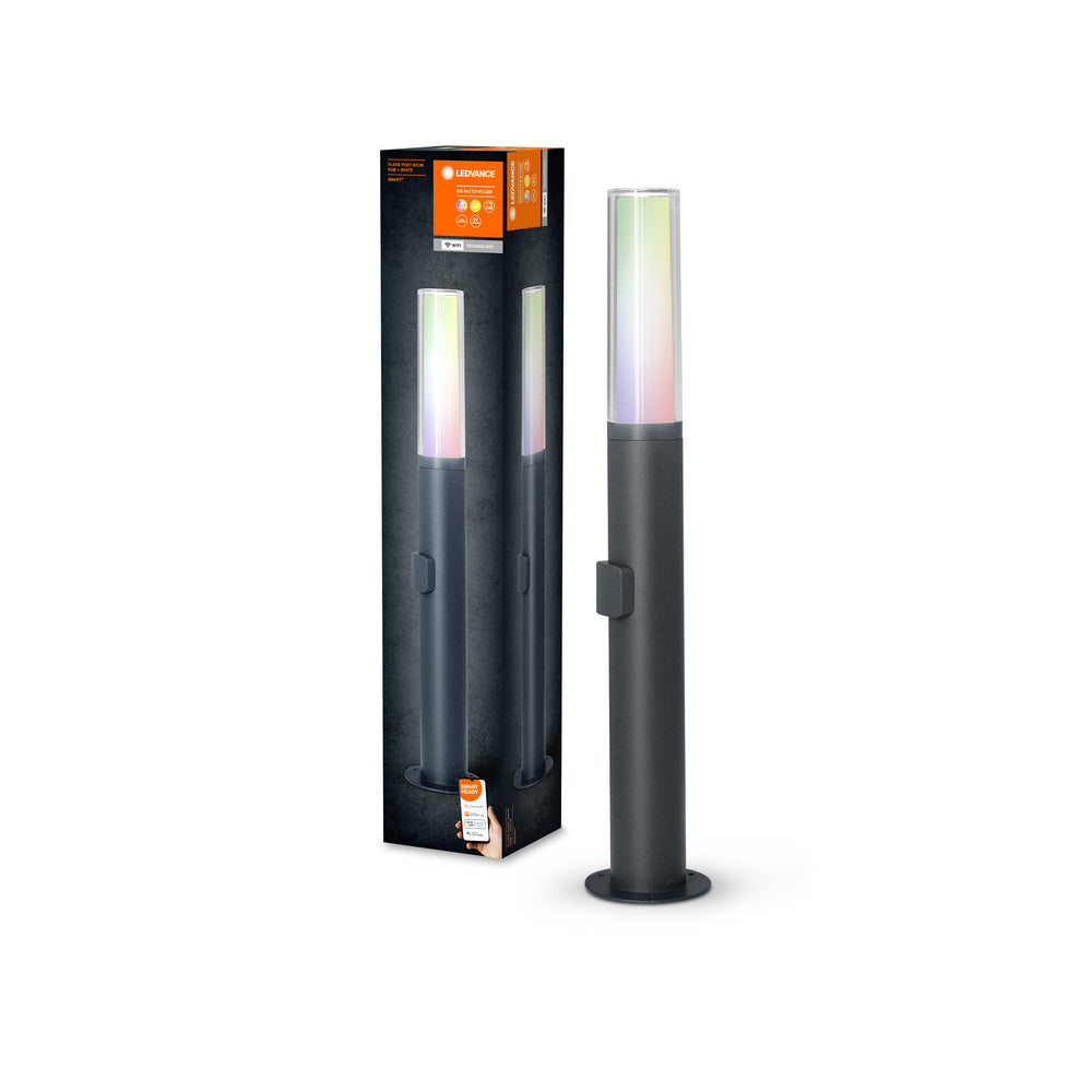 LEDVANCE Wifi SMART+ Outdoor Flare lampe de jardin LED 60cm RGBW multicolore