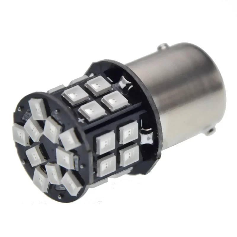 BAY15D, 30 DEL SMD 5050, 6V – Rouge
