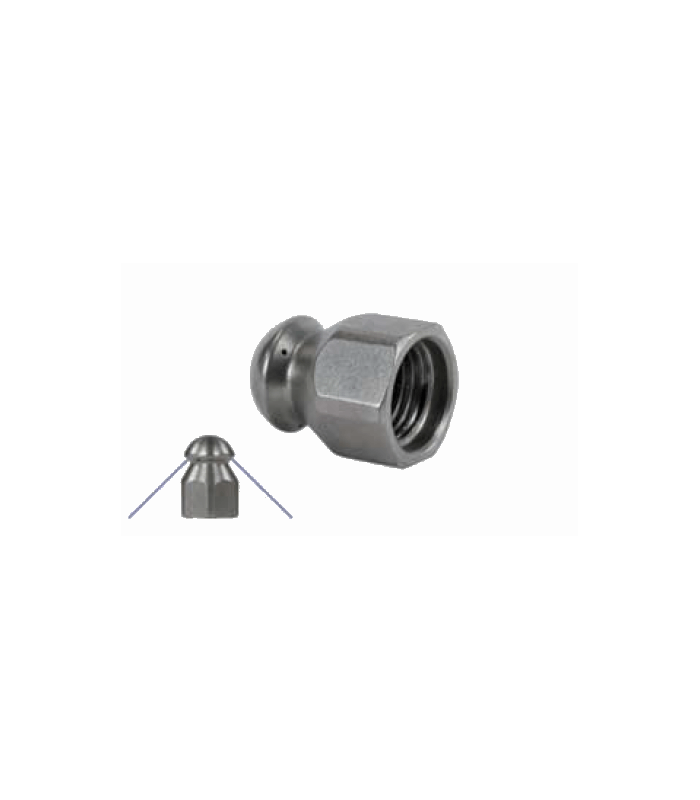 Buse de canalisation sans jet frontal 1/4F – calibre – 05