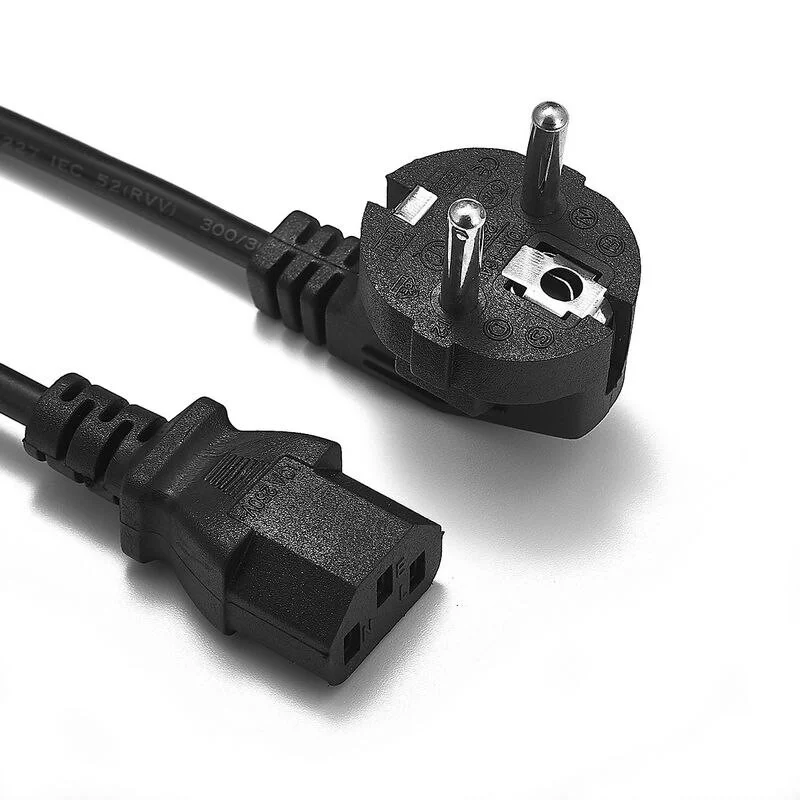 Câble d&rsquo;alimentation C13 – Fiche E (Schuko), 1,5m, 3x2mm, max.