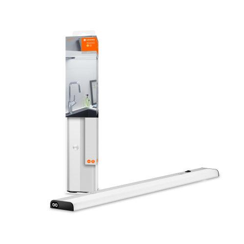 LEDVANCE Éclairage sous meuble LED, éclairage pour applications intérieures, blanc chaud, 370,0 mm x 67,0 mm x 22,0 mm, Linéaire LED Plat