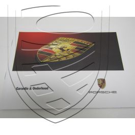 1reEDITION Porsche 996 986 Boxster Garantie & Entretien Carnet d&rsquo;entretien 3/00 (Version néerlandaise)