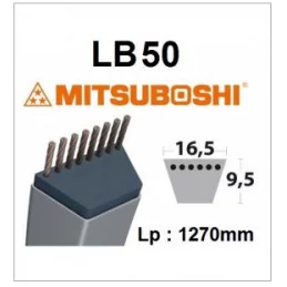 Courroie tondeuse Courroie LB50 MITSUBOSHI